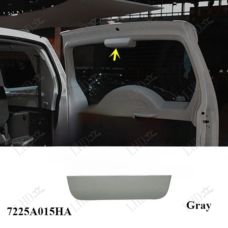 

Gray Rear Highmount Brake Light Cover For Mitsubishi Pajero Montero V93 08-20