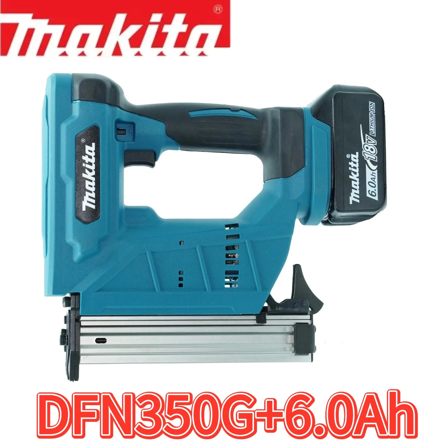 

New Makita DFN350 Cordless Brad Nailer 15-30mm Nails Lightweight Compact for Trim & Finish Carpentry with 18V Battery