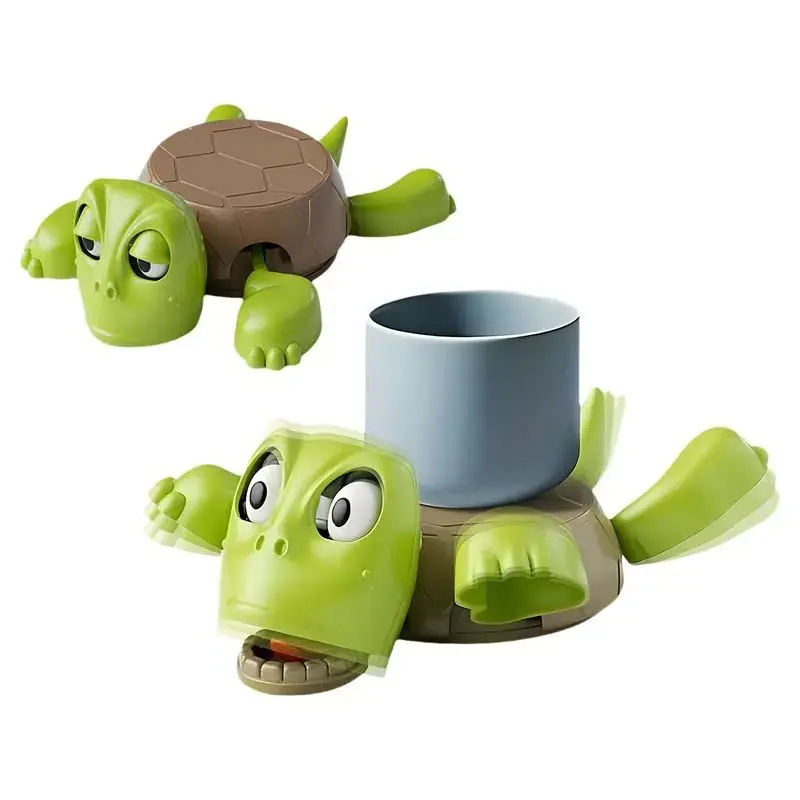 Turtle Coasters Funny Toy Insulated Beverage Holders Desktop Protection Interactive Decoration Pranks Fun Creative Home Office
