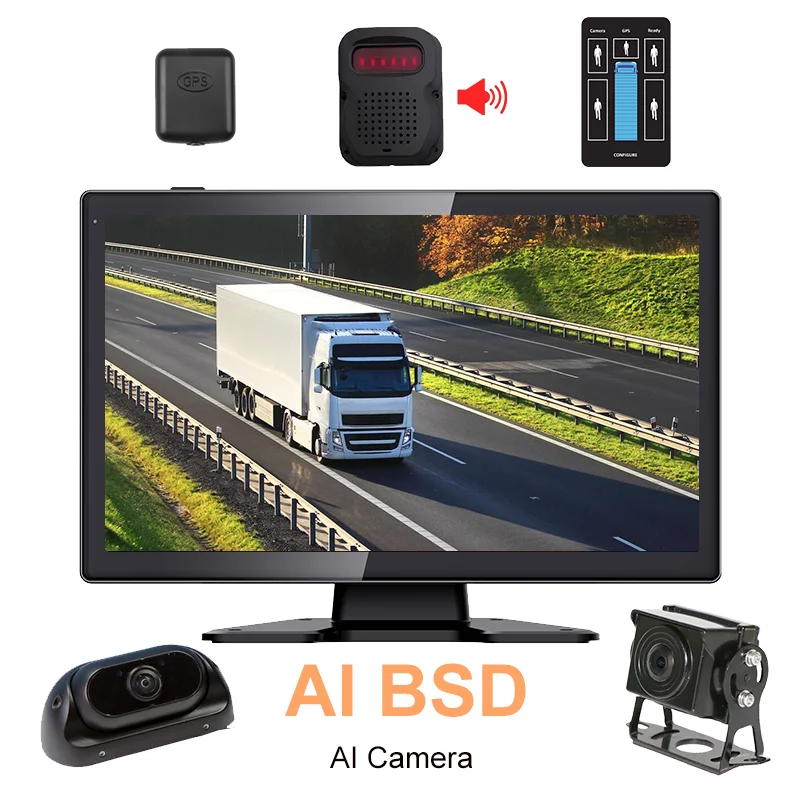 كشف الذكاء الاصطناعي عكس المعونة تحول المساعدة BSD شاحنة النقطة العمياء نظام الكشف عن الإنسان AI #2