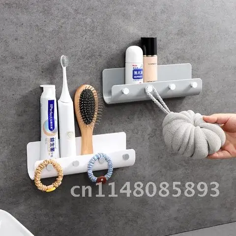 U-shaped Key Hanger Organizer Holder Storage Rack Wall Hook Adhesive Mobile Phone Shelf Mount Bedroom Door Hanging Racks Design