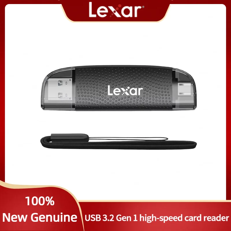 Original Lexar 310U Multi 2 in 1 USB Type A/C Card Reader Support SD/Micro SD Card Memoria Card Reader For MicroSDHC/SDXC