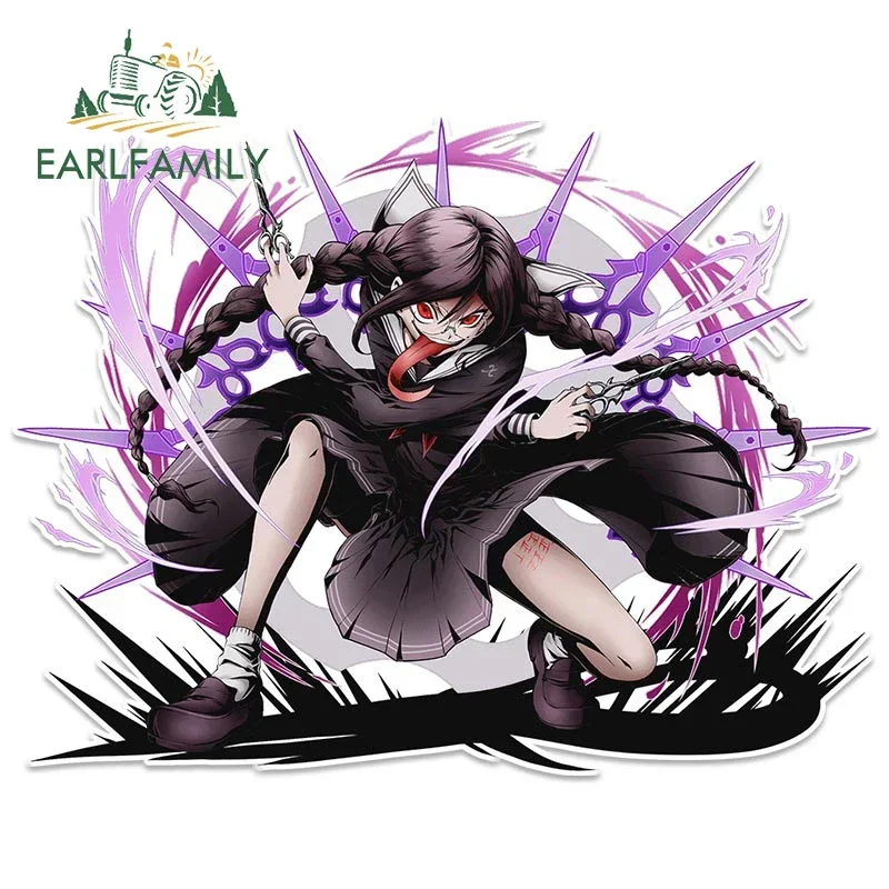 EARLFAMILY 13 cm x 10 cm Fukawa Touko Autoaufkleber Vinyl Motorrad Autozubehör Aufkleber Graffiti Windows Trunk RV Wasserdicht
