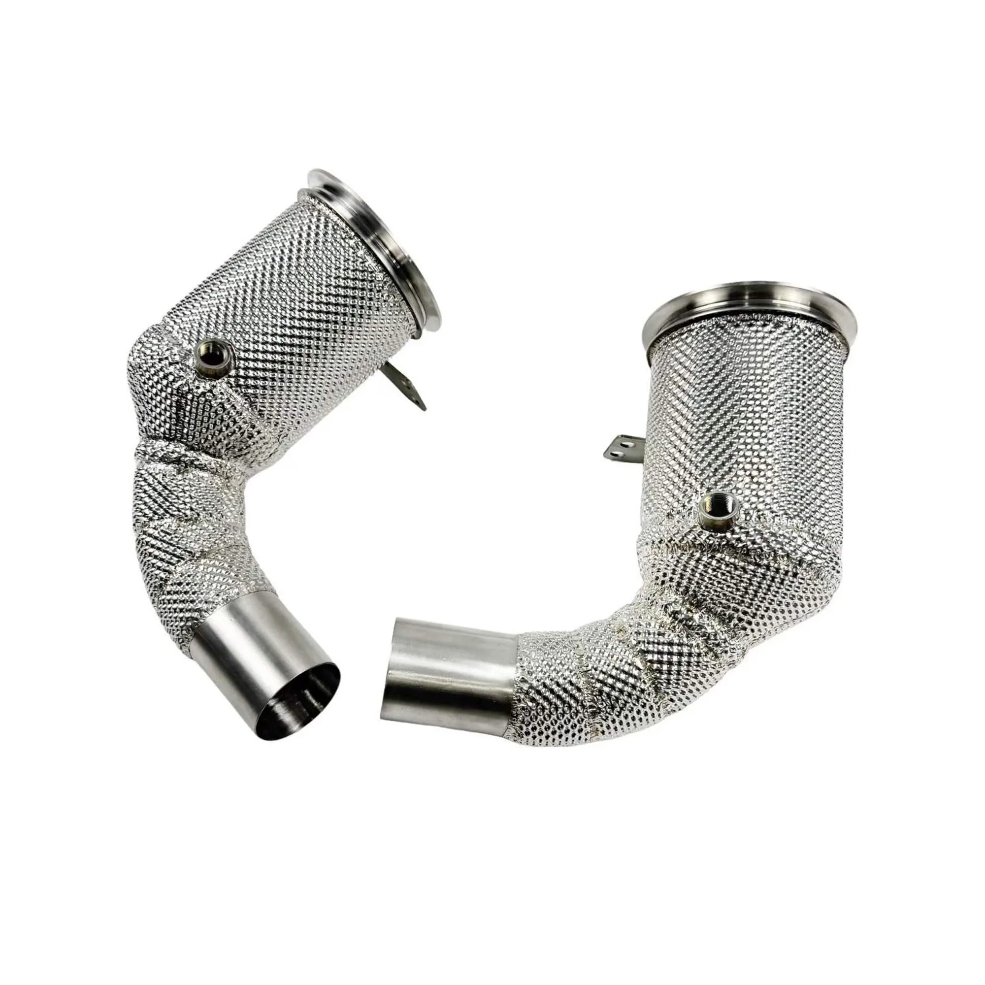Performance Downipe for Porsche 911 992 3.0T 3.8T with OPF Downspout 304 Stainless Steel