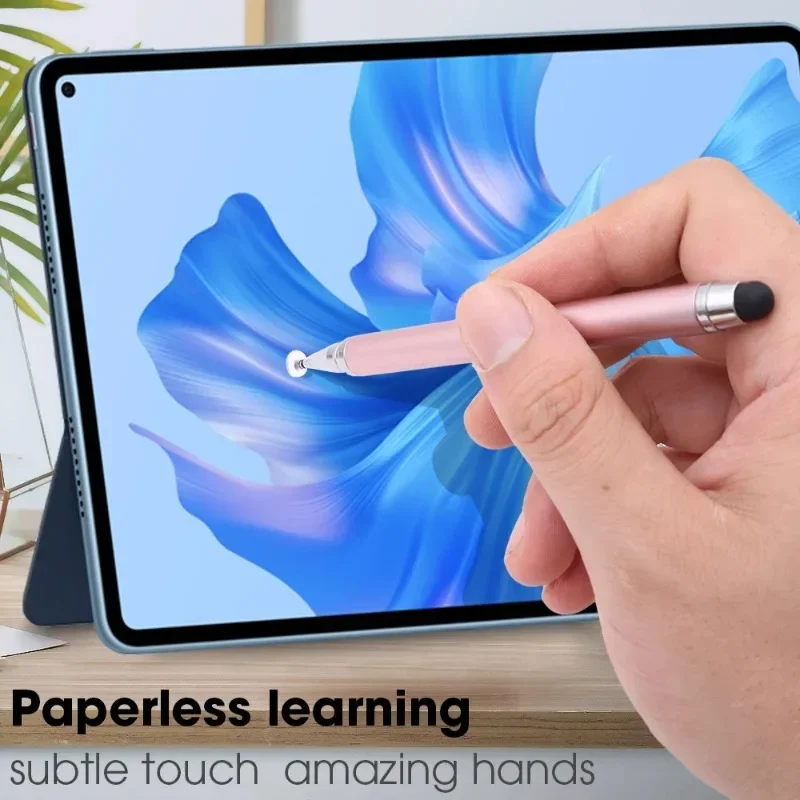 Lápiz óptico Universal 2 en 1 para tableta móvil Android Ios teléfono iPad accesorios tableta de dibujo lápiz táctil de pantalla capacitiva