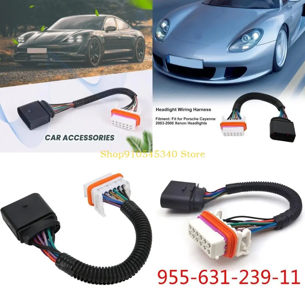 u2ja-45l-2003-2006-955-631-239-11-95563123911-ヘッドライト配線ハーネスコネクタ