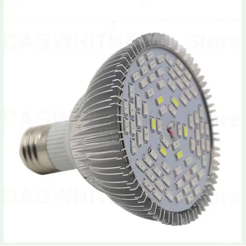 Imagem -05 - Alumínio Full Spectrum Plant Grow Lâmpada Lâmpada Led Crowing Luz Sistema Hidropônico Vegetal Caixa Crescente Barraca U26 78 Led U26