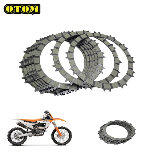 Imagen 1 del producto Placas de fricción de embrague de GASGAS para motocicleta KTM HUSQVARNA, disco de revestimiento de 112mm, EXC300, SX250, XCW300, TC250, TE300, TX300, EC250, MC250