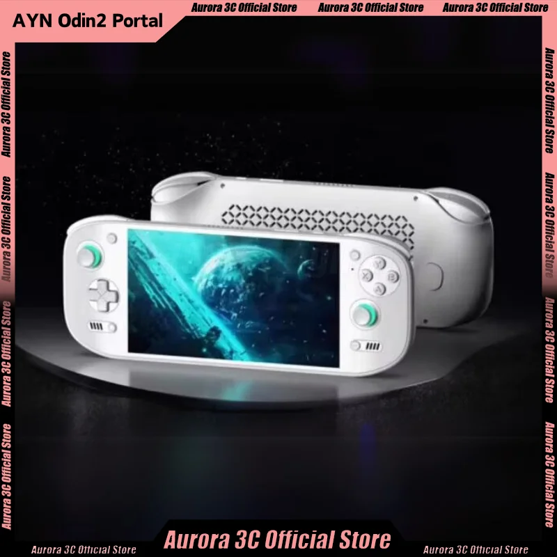 AYN Odin2 Portal Game Console 7 "120HZ 1920*1080 شاشة OLED 8GEN2 8000mAh SnapDragon وحدات تحكم ألعاب محمولة هدايا مخصصة