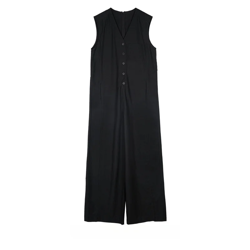 

OrdinaryTimes mat Svel One-Piece Suit High Waist Long Pants Women's Faion Autumn Collection Eco-Friendly Fabric