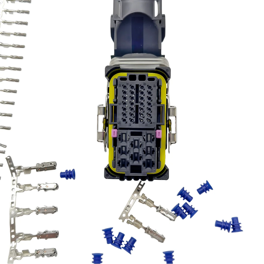 Hochwertige EDC7 Common-Rail-ECU-Buchse, 36-poliger Leiterplattenstecker, Stecker, geeignet für Kfz-Injektormodule. – Detail 3