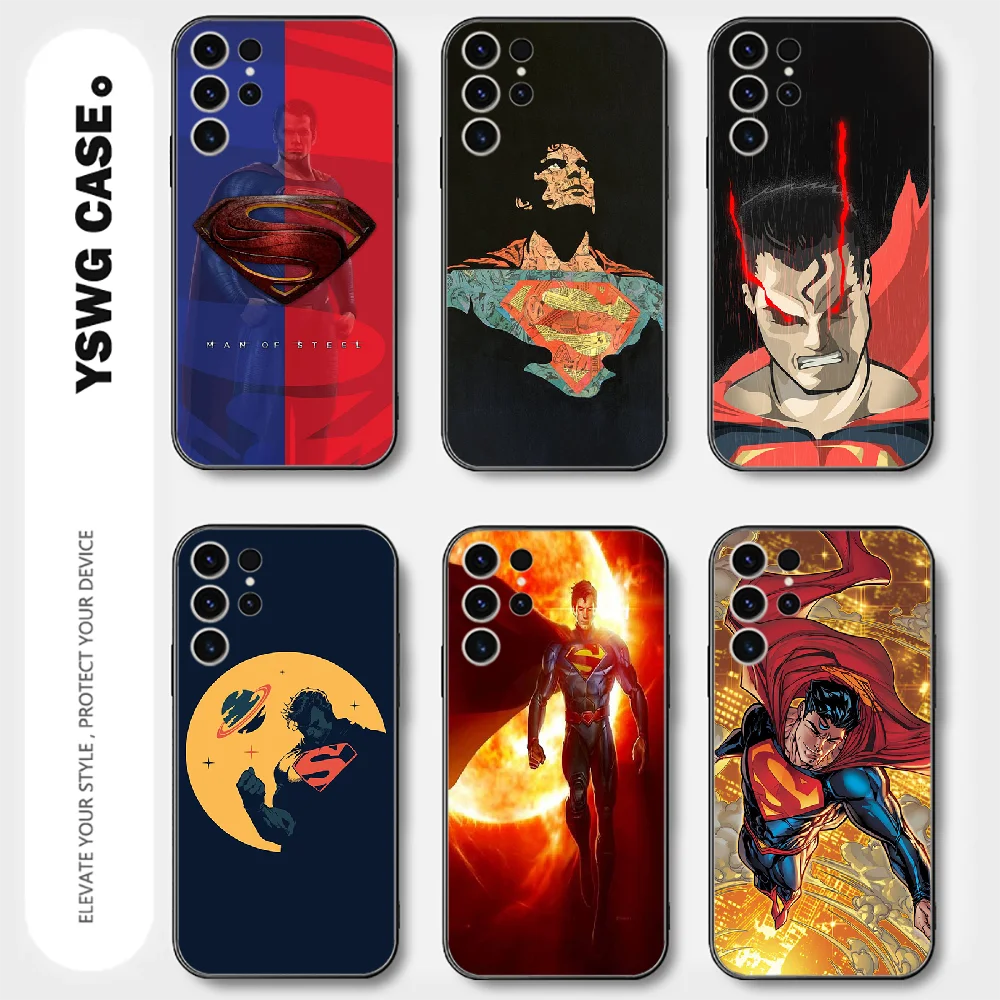 Superman Krypton Phone Case For Samsung Galaxy A S 20 21 22 23 12 13 32 33 34 51 52 53 54 71 FE Ultra Plus Cover