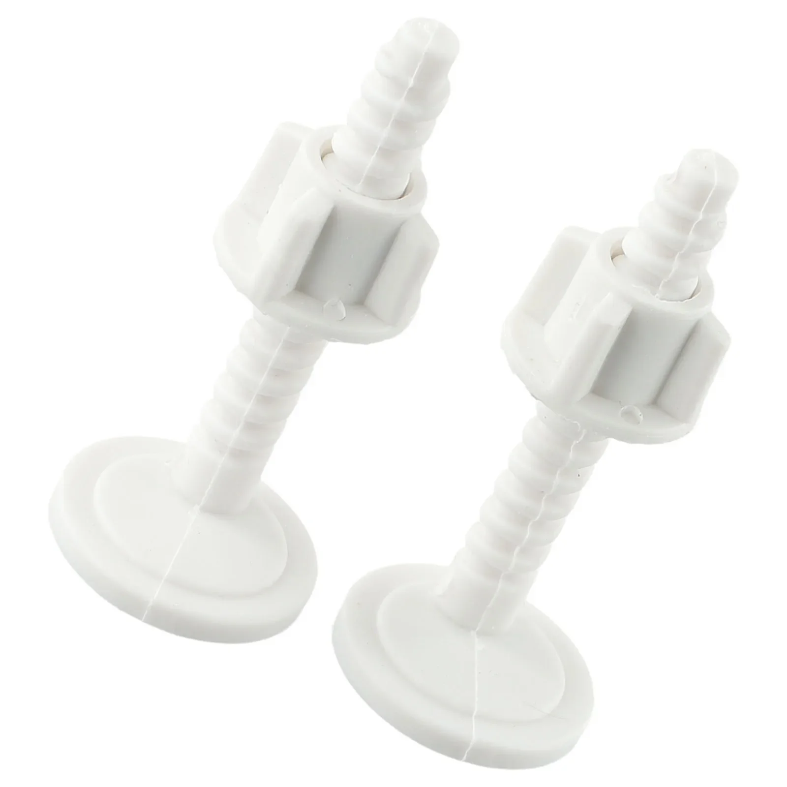 Bathroom Toilet Lid Screw White Excellent Toughness Good Strength 60*30mm Easy To Install Practical Replaceable