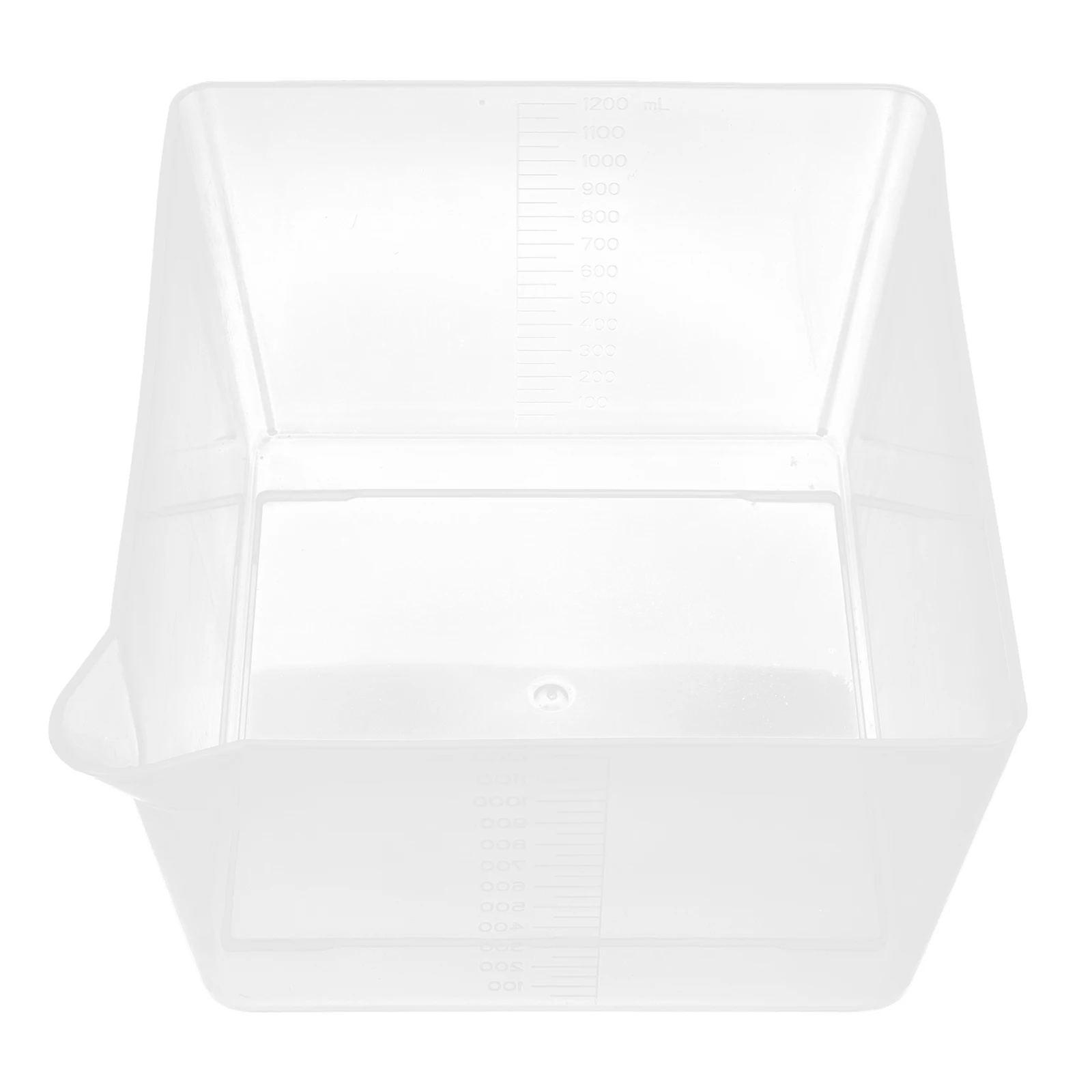 2pcs Acrylic Transparent Scale Transparent Scale Tray Tray Rack Electronic Food Bowl Measuring Cup Kitchen Tool