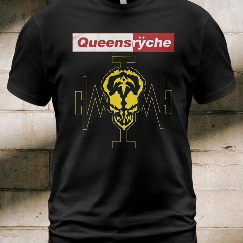 تي شيرت قطني ألبوم Queensryche Operation Mindcrime مايكل ويلتون ريترو