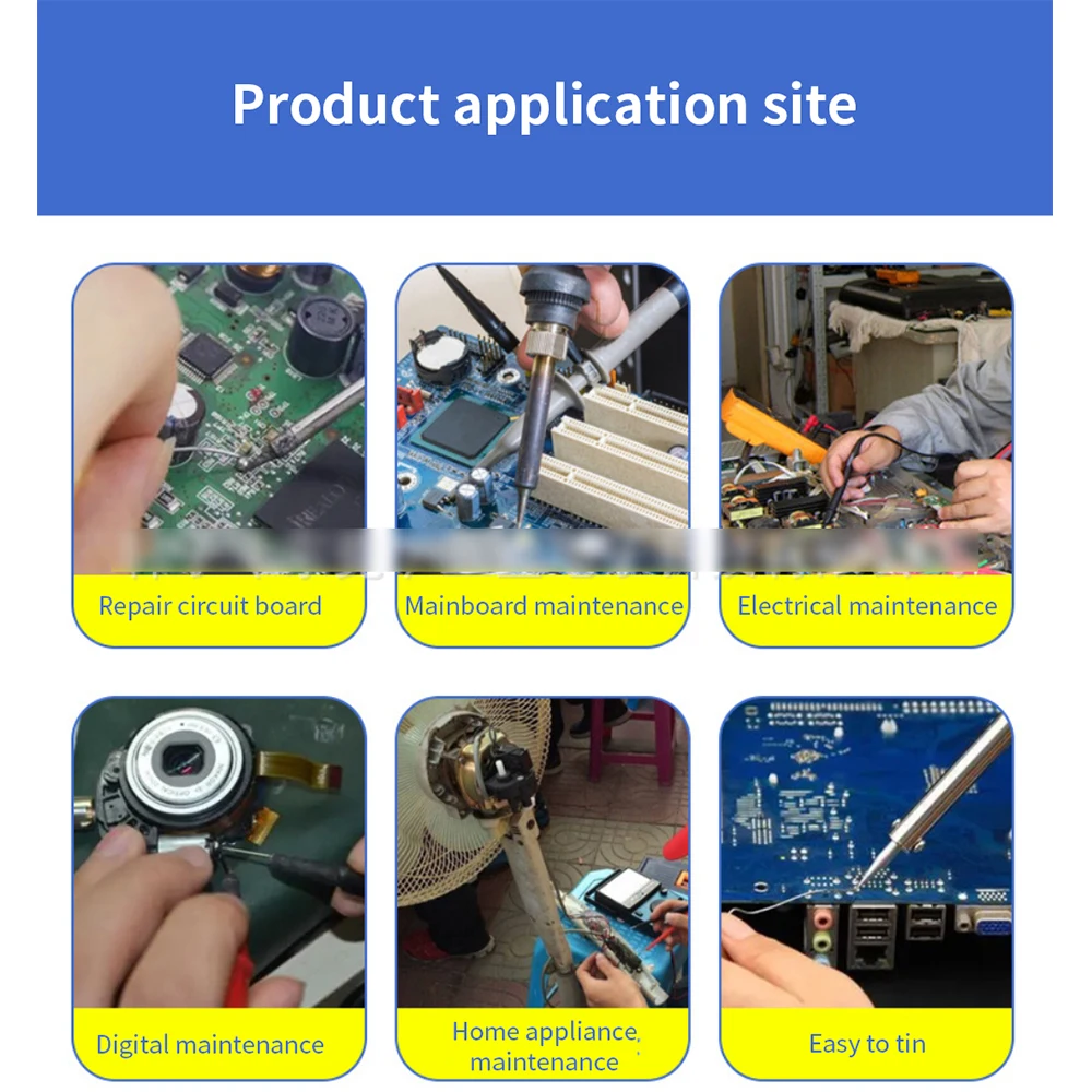 Soldering Wire Students Practice Soldering Small Accessories 5cm * 5cm * 5cm Coil Tin Wire Tin Hole Electric Soldering Iron Set