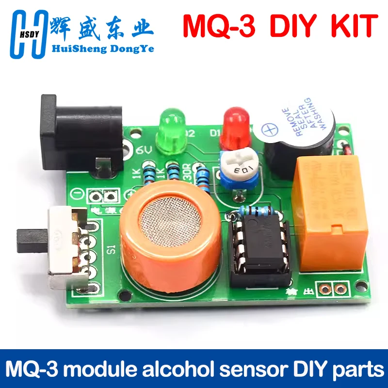 Alcohol tester suite mq-3 drink-driving tester MQ-3 module alcohol sensor DIY parts