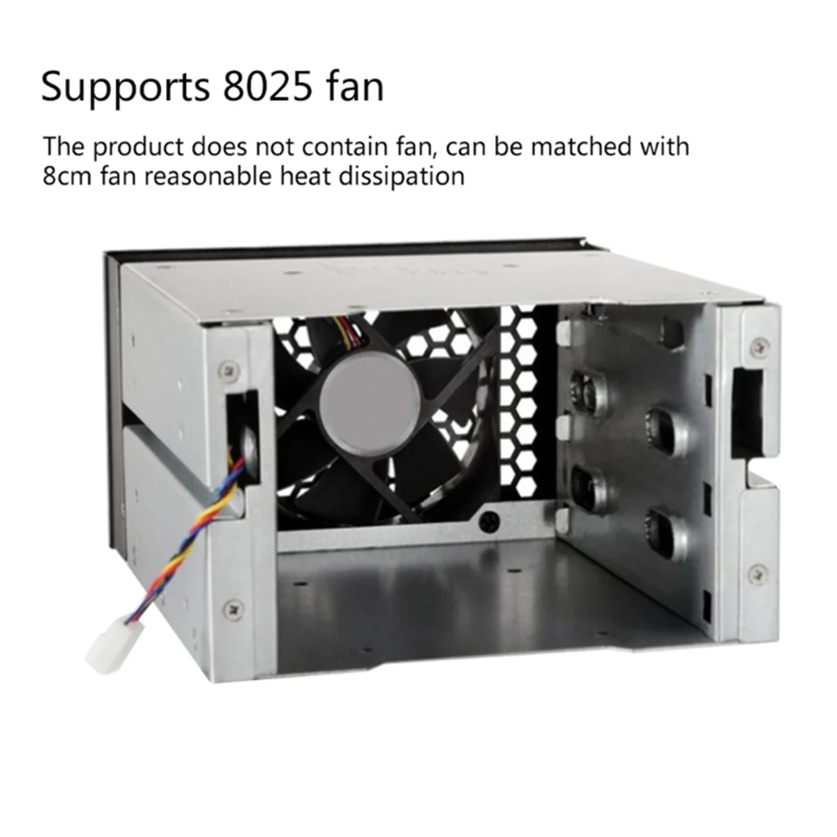 M05K 3.5 to 5.25 Three-Disc Hard Drive Cages 2 Chassis Drives in the Chassis Hard Drive Box Computer Storage Expansion