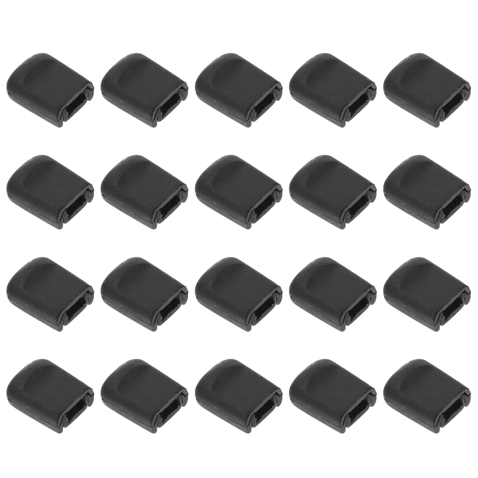 

20pcs Raincoat Storage Clip Plastic Drawstring Buckle For Backpack Strap Clamp Rope Organizer Craft Tool Belt