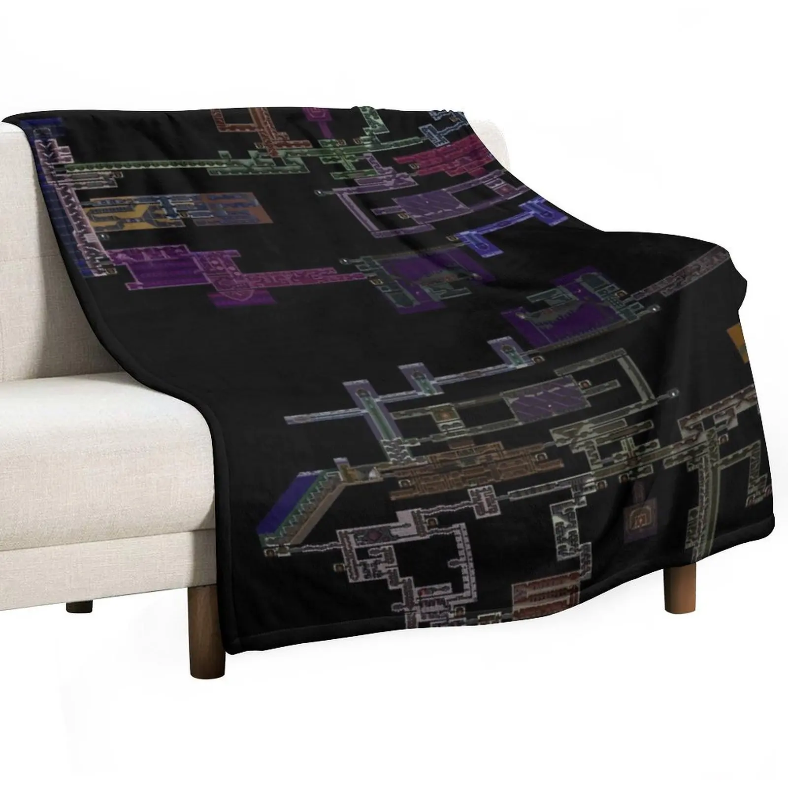 

Castlevania: Symphony Of The Night Throw Blanket Decoratives warm for winter decorative Blankets