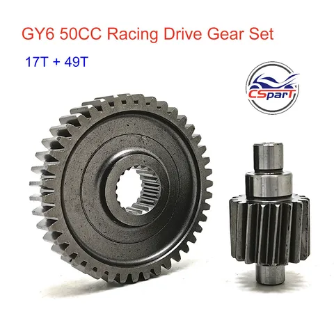 Комплект передач гоночного накопителя GY6 50cc 60CC 80CC 16T 17T 18T 139QMB 1P39QMB Скутер Taotao Jonway Baotian