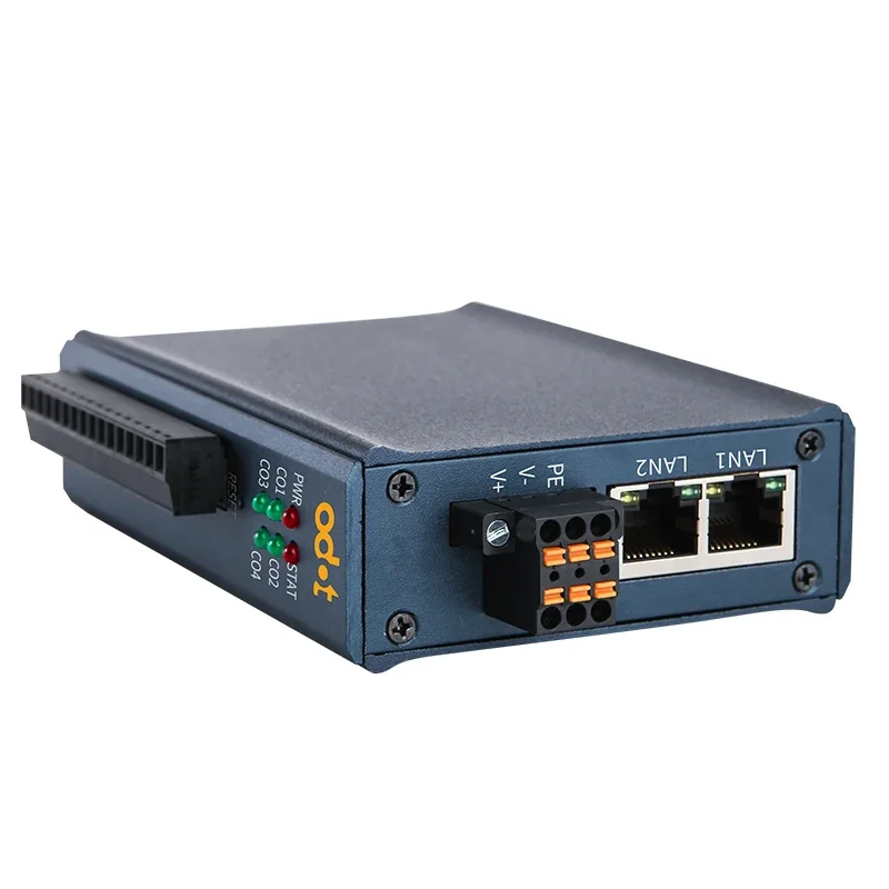 Gateway Ethernet Modbus 2025 dengan 4 Port Serial Konverter Protokol S4E2