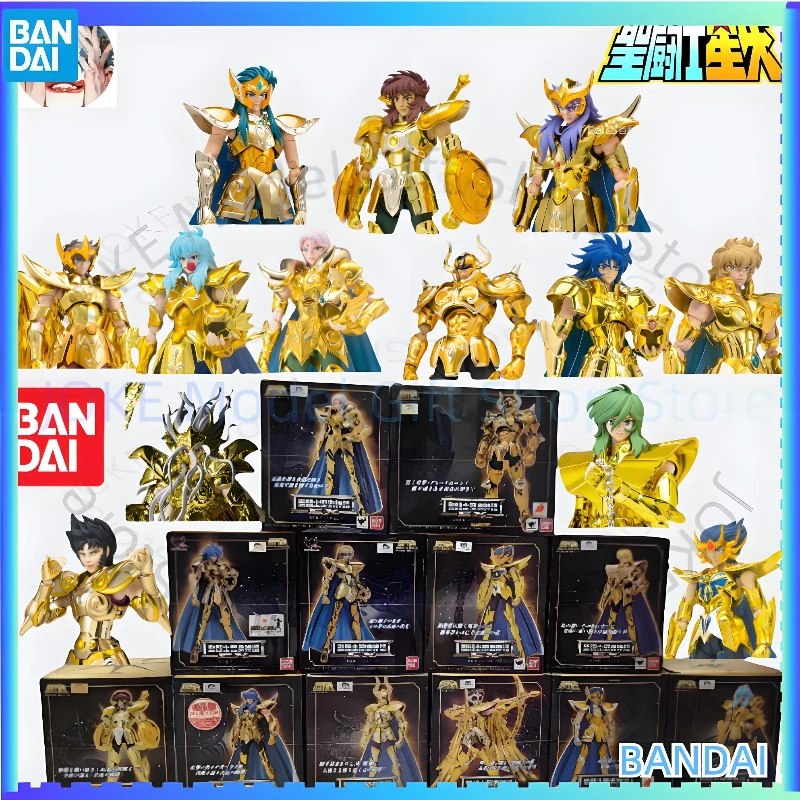 

Original Bandai Saint Cloth Myth EX Gold Cloth Scorpio Milo Leo Aiolia Gemini Saga Vigro Shun In Stock Anime Action Figures Toys