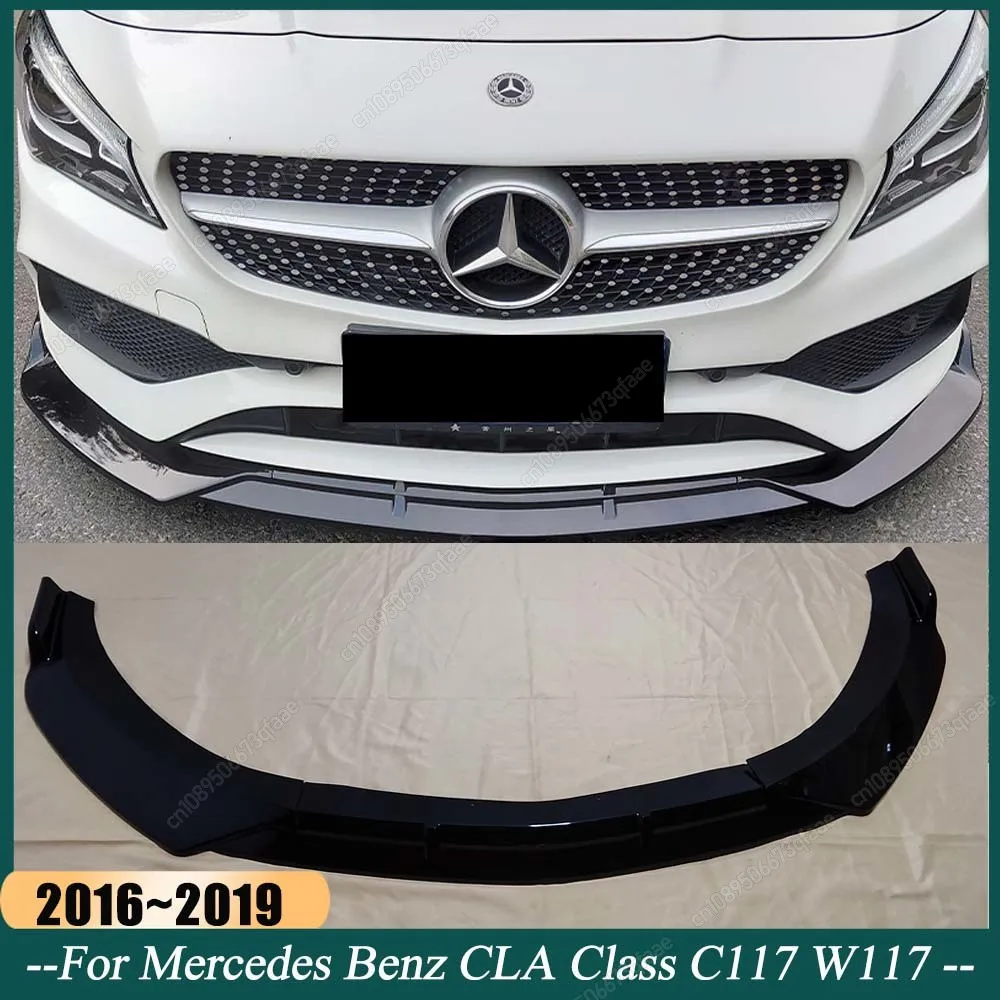 

Передний бампер, диффузор, спойлер, сплиттер для Mercedes Benz CLA Class C117 W117 CLA180 200 220 260 2016-2019, комплекты кузова, тюнинг