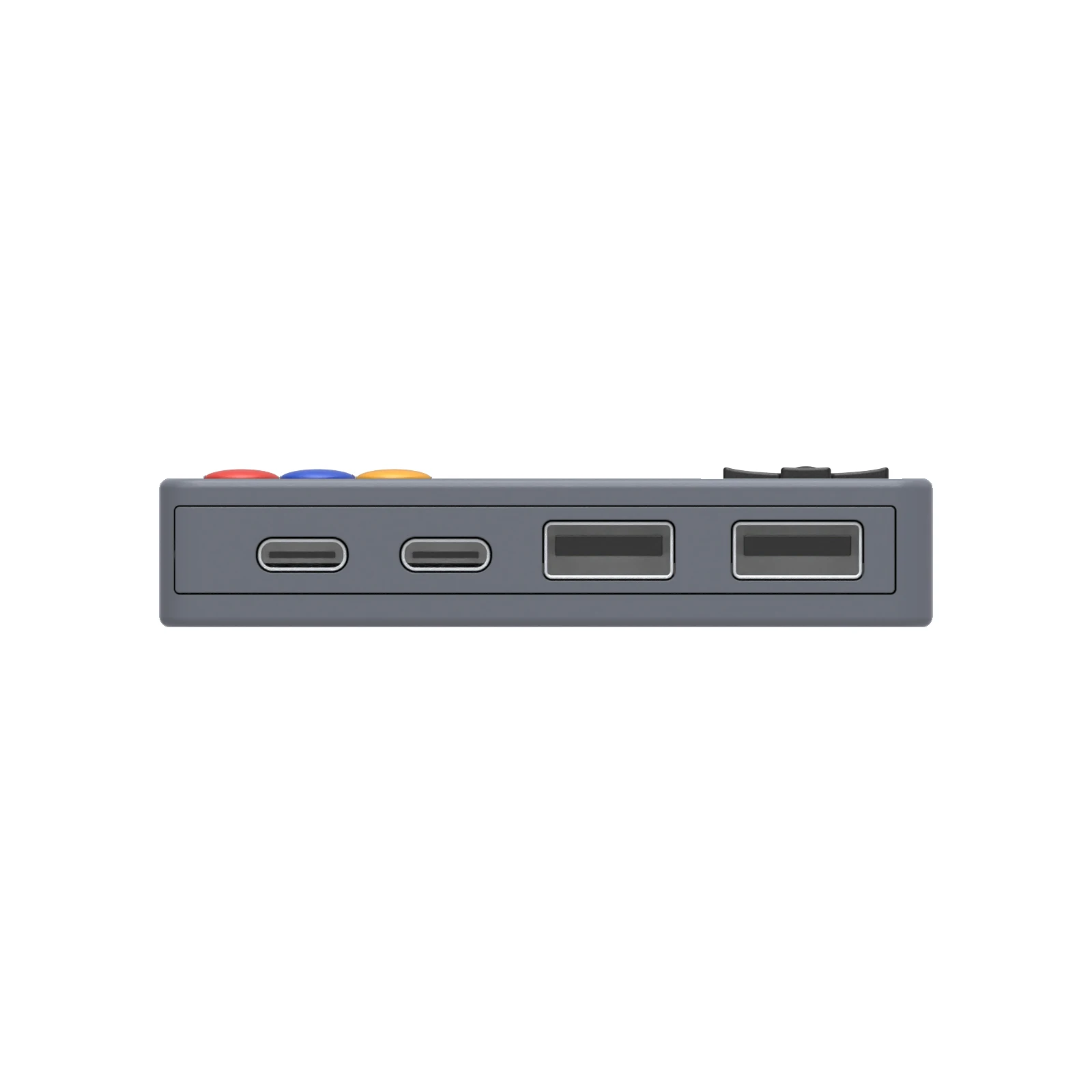 Cartoon USB C-Verlängerungsadapter 1 Stück mit 2 x USB und 2 x Typ C für Tastatur, USB-Flash-Laufwerk, Lapeyboard, U-Disk-Konverter-Anschluss