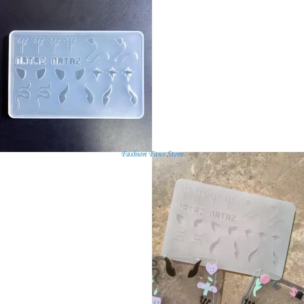 

Devil Mold Shaker Resin Mold Fillers Silicone Shaker Filling Mold for DIY Jewelry Making,Pendant,Keychain