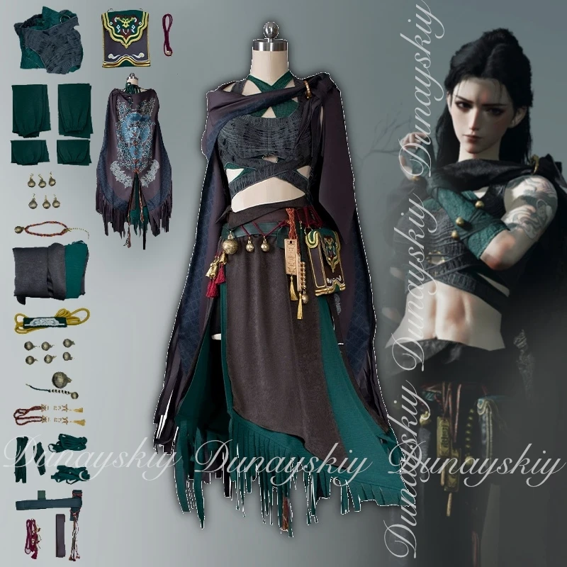jeu-the-nine-creeds-where-winds-meet-femme-jeune-maitre-version-avec-noir-vert-sect-uniforme-scolaire-costume-de-cosplay-costume-complet