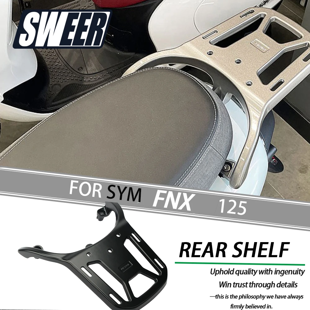 ملحقات تعديل جناح الذيل من سبائك الألومنيوم للدراجة النارية من SWEER مناسبة لملحقات تعديل جناح الذيل مناسبة لـ SYM FNX 125 #1