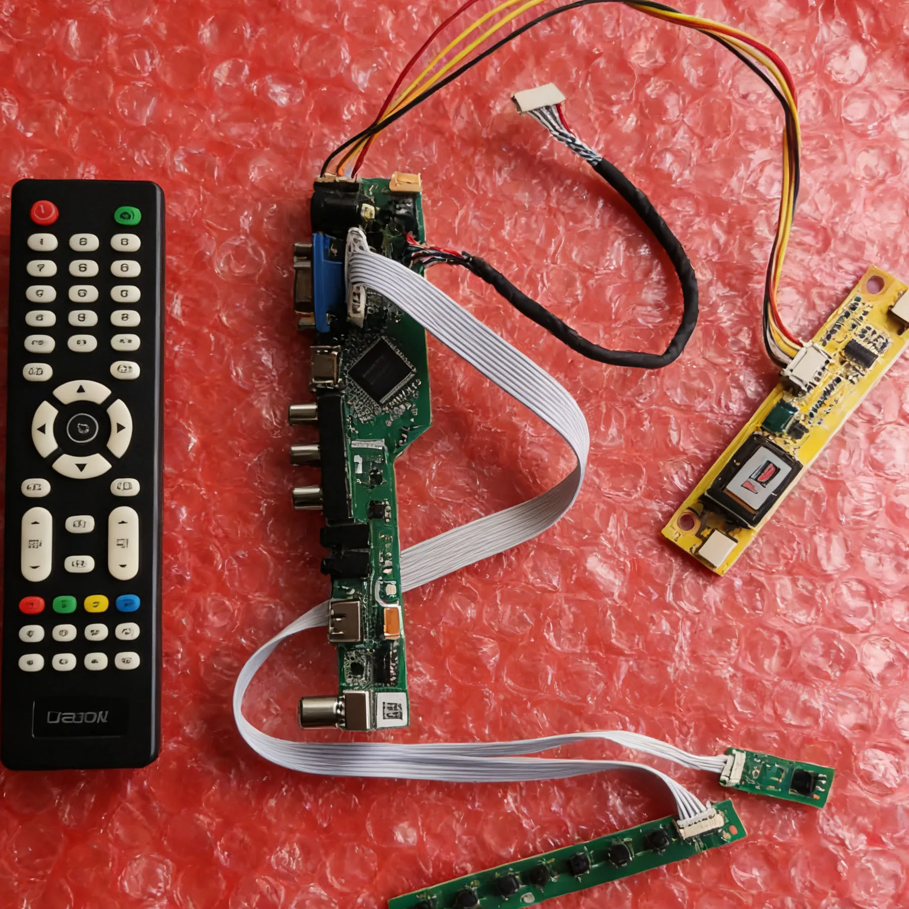 

Для HSD150MX17 HSD150MX15 HSD150MX14 QD15XL13 Комплект платы привода контроллера DIY LVDS-20Pin HDMI + VGA + AV + USB 2-CCFL 1024x768 1024*768