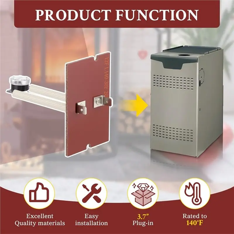 Obrázek 6: 【plaisir】universal výheň hraničit switch(2 pc) pro lennox 87F16/87F1601 pro L140-30F 36T01B3, náhrada díl