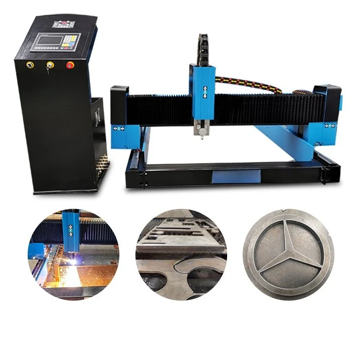 Numerical control 3-axis detachable plasma cutting and drilling machinery