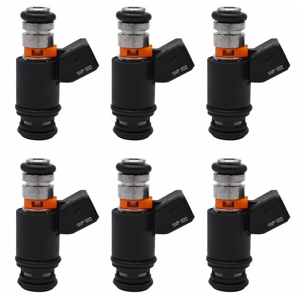 

6Pcs Injector Fuel Injector 021906031D For Volkswagen AFP VR6 2.8L AES Euro Van Golf Jetta IWP022 Injector 805000348303