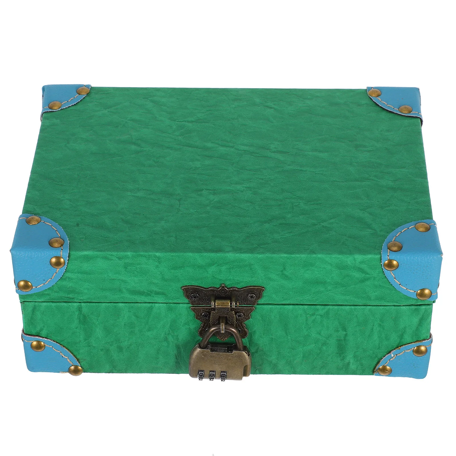 

Storage Boxes Chest Treasure Large Keepsake for Women Game Organizers and Green Pirate