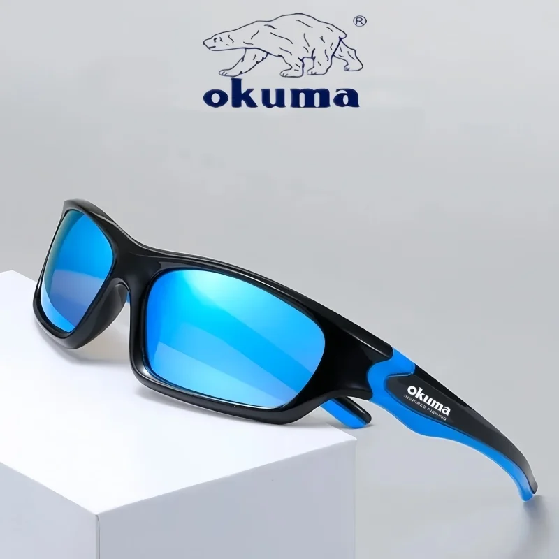 Okuma fashion brand sports polarized glasses UV400， leisure and entertainment glasses, outdoor sports protective glasses