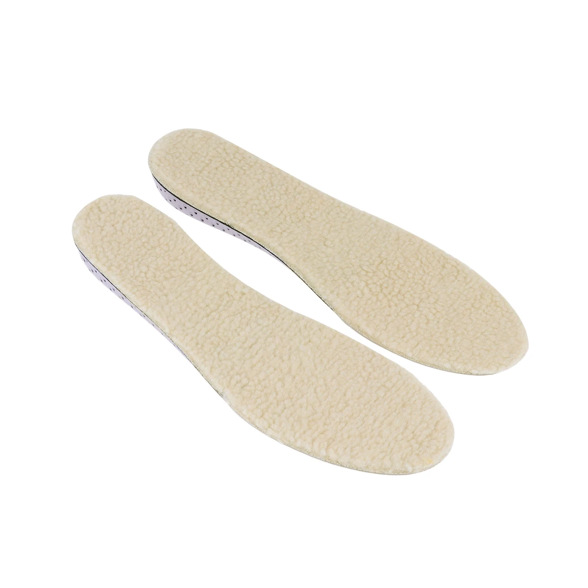 

1Pair Cotton Heightening Insoles 3cm Breathable Durable Wool Eva Comfortable Shoes Insole for Men Women Adults