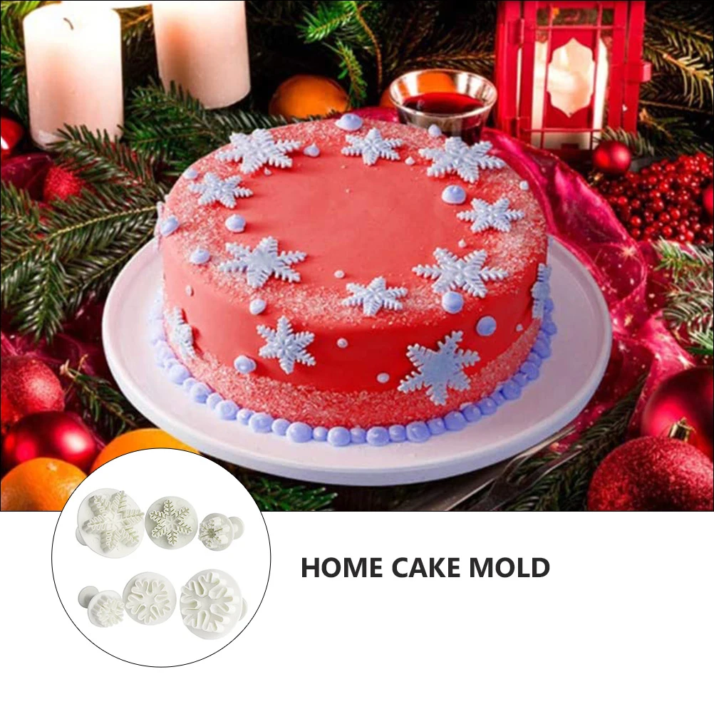 

6 Pcs Baking Embossing Molds Bakery DIY Diy Cake Mold Home Party Kitchen Embossing Cake Mold Bar Use