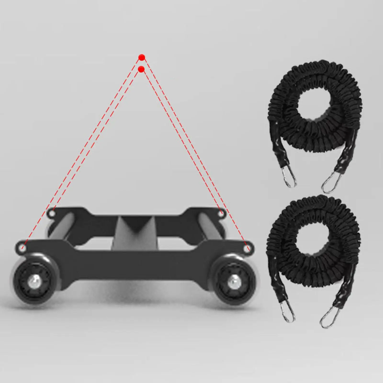 

Glute Ham Glider Fitness Equipment Ab Glider Machine Body Building