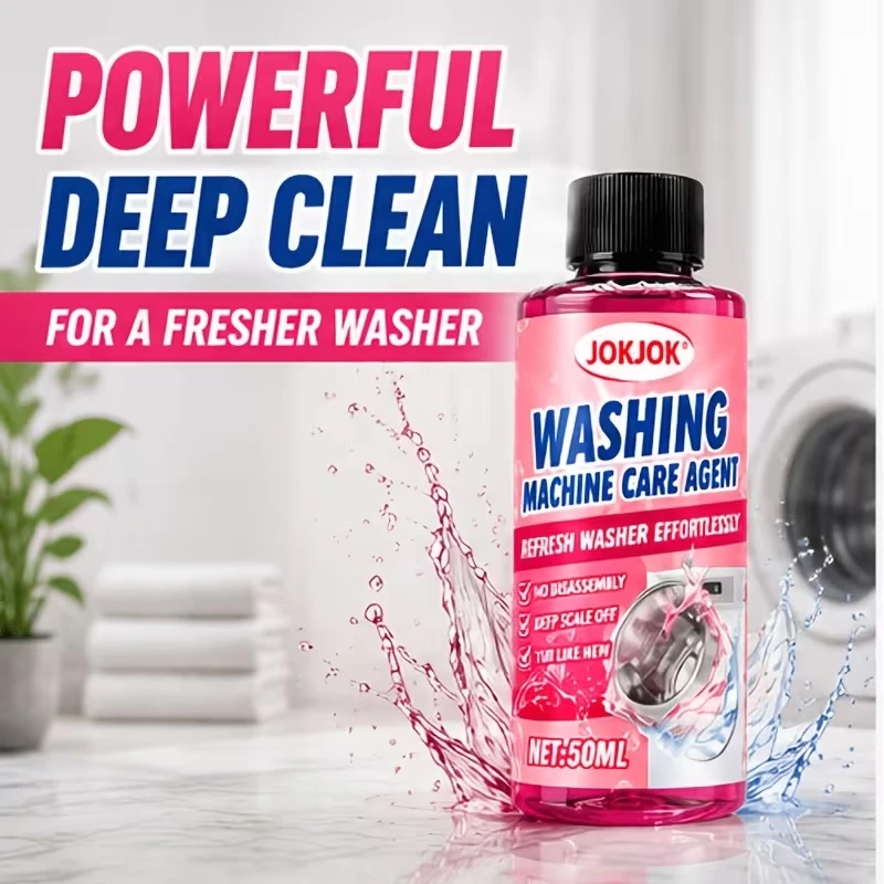 Front-Load Washing Machine Cleaner – Easy Drum And Tub Care for Post-Party Laundry, Refreshes Hidden Corners And Keeps Washer Cl