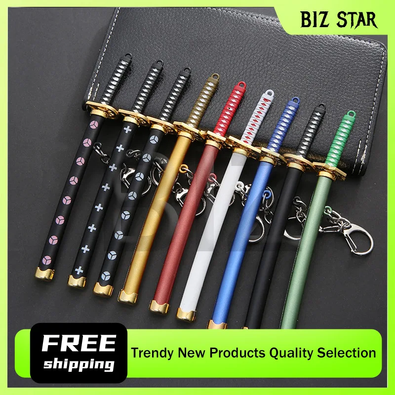 

Креативный аниме-брелок в виде знаменитого ножа, 15 см/5,91 дюйма, металлический, для ключей, настольный декор, подарок для мальчика