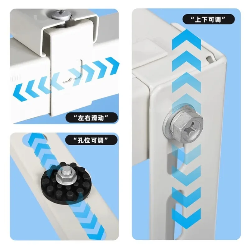 مكيف الهواء المركزي وحدة خارجية قاعدة امتصاص الصدمات طبقة مزدوجة