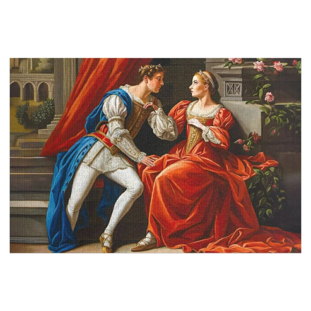 Romeo Romances Juliet Jigsaw Puzzle Wood Adults For Children Custom Gifts Adult Wooden Puzzle