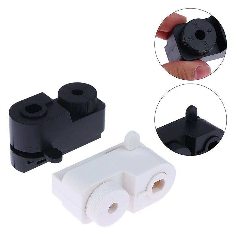NEW 2 Wire Connector 2 Line Guide Rail Head LED Track Light LED Track Lamp Accessories