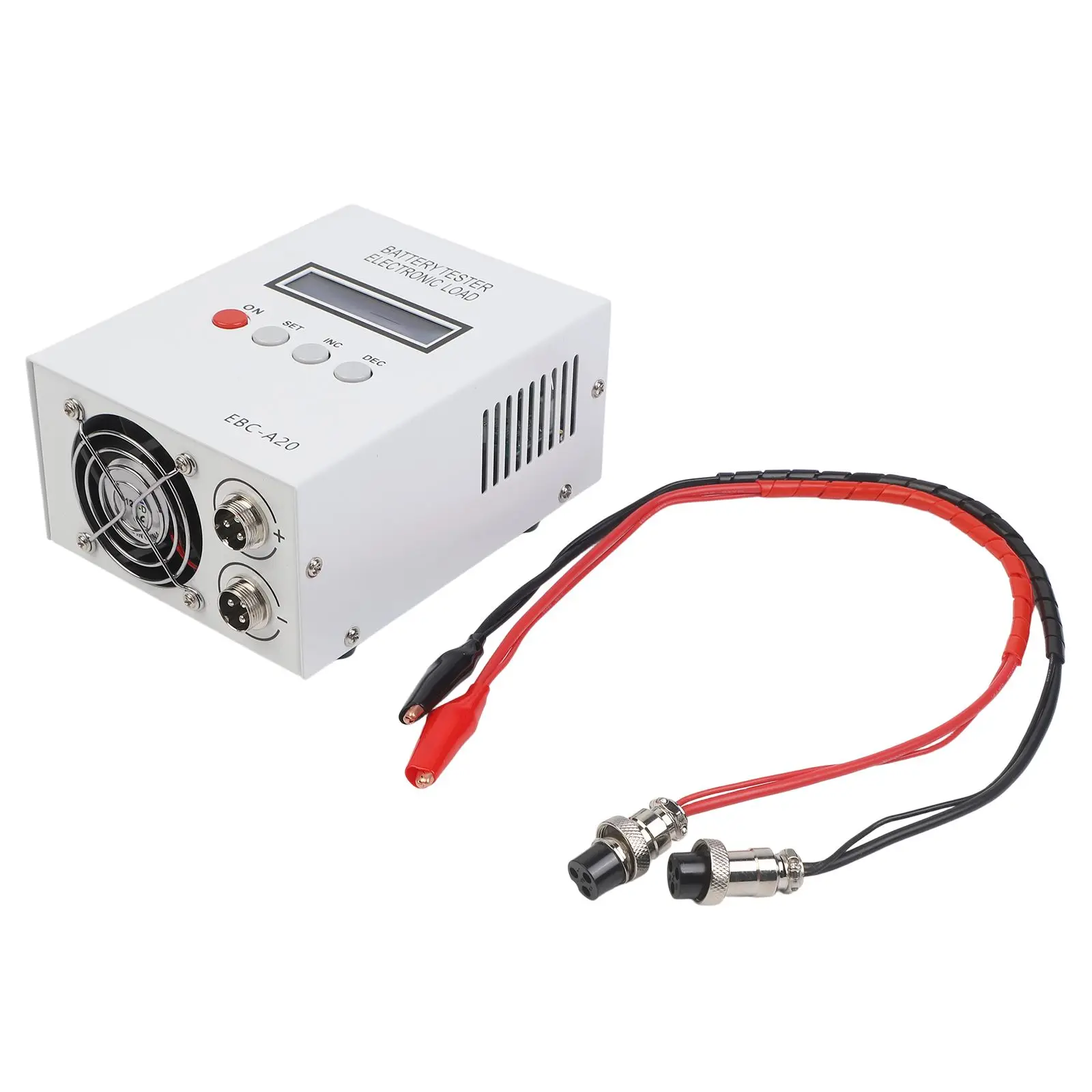 For Power Supply Testing Battery Tester 20A Discharge Lead-acid Batteries Lithium Batteries Versatile Mode Settings