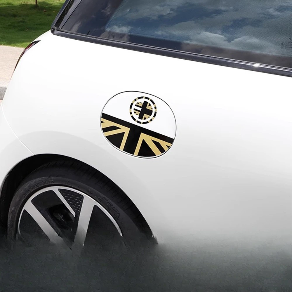 Car Charging Port Cover Fuel Tank Cap Decal Sticker for Mini Cooper J01 E SE Electric 2024 2025 Auto Body Tuning Accessories view 3