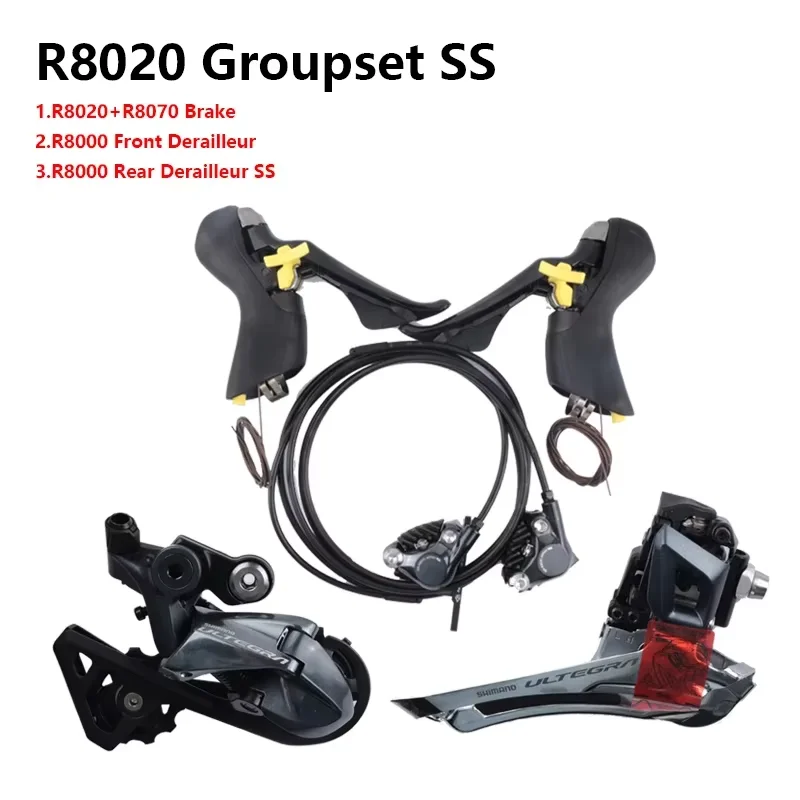 Shimano-油圧式自転車ディスクブレーキキット,105 r7020 r7070/ultegra