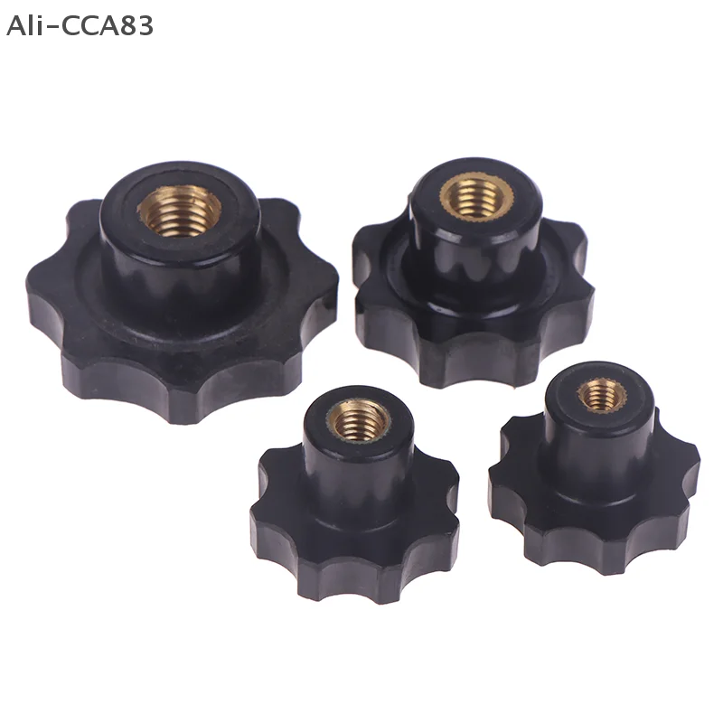 1 PCS Handle แปดเหลี่ยม Anti-Static PF ทองเหลืองเส้นผ่านศูนย์กลางที่กําหนด (M) 6 มม.8 มม.10 มม.12 มม.DBSE Star แปดเหลี่ยมลูกบิด